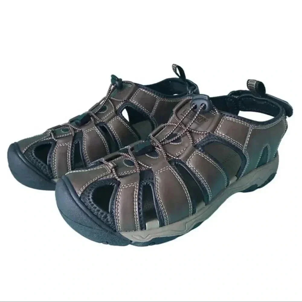 Khombu Men's Closed Toe Sandals Size 11